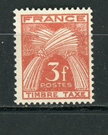 FRANCE - TAXE N° Yt 83 ** - 1859-1959 Mint/hinged