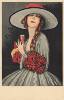 Illustrateur Nanni Femme Publicité Pour Marsala Florio - Nanni