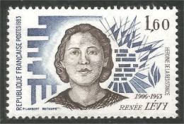 352 France Yv 2293 Résistance Renée Lévy MNH ** Neuf SC (2293-1c) - Donne Celebri