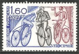 352 France Yv 2290 Vélocipède Michaux Bicycle Bicyclette Vélo Bicicletta MNH ** Neuf SC (2290-1d) - Ciclismo