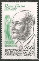 352 France Yv 2283 René Cassin Juriste Lawyer Prix Nobel Paix Peace Prize MNH ** Neuf SC (2283-1c) - Autres & Non Classés