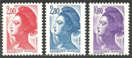 352 France Yv 2274-2276 Liberté De Gandon Série 1983 MNH ** Neuf SC (2274-2276-1b) - 1982-1990 Liberty Of Gandon