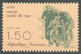 353 France Yv 2371 Découverte Vaccin Rage Rabies Vaccine Discovery MNH ** Neuf SC (2371-1c) - Ziekte
