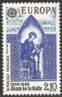 353 France Yv 2366 Adam De La Halle Chanteur Singer Moyen-age Musique Music MNH ** Neuf SC (2366-1b) - Música