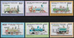 TOGO - TRAINS - N° 1523 A 1528 ET 1688A A 1688F - NEUF** MNH - Treni