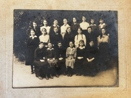 Ancenis * Photo Ancienne Photographe P. GARREAU * école De Jeunes Filles , Groupe Scolaire * Enfants * Mad. Pineau - Ancenis