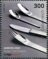 Austria 2024. Austrian Design: Auböck Cutlery (MNH OG) Stamp - Unused Stamps