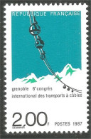 354 France Yv 2480 Congrès Transport Cable Grenoble MNH ** Neuf SC (2480-1b) - Autres (Air)