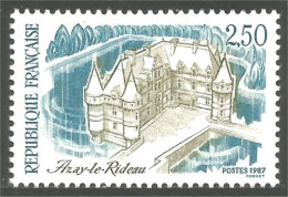 354 France Yv 2464 Chateau Azay Le Rideau Castle Schloss MNH ** Neuf SC (2464-1d) - Autres & Non Classés