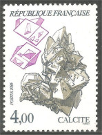 354 France Yv 2431 Minéraux Minerals Calcite MNH ** Neuf SC (2431-1b) - Minéraux