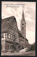 AK Ochsenfurt / Main, Aufgang Zur Kirche  - Ochsenfurt