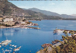 AK 212544 MONACO - Vue Sur Le Port Et Monte-Carlo - Monte-Carlo