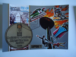 GUINEA ECUATORIAL  USED  SHEET OLYMPIC GAMES SAPPORO 72 - Invierno 1972: Sapporo