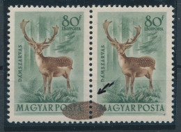 1953. Forest Animals - L - Misprint - Variétés Et Curiosités