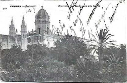 Portugal & Marcofilia, Lisboa, Convento Dos Jeronymos Em Belem, Paris 1906 (910) - Lisboa