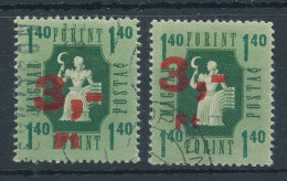 1953. Auxiliary Stamps (V.) - Misprint - Plaatfouten En Curiosa
