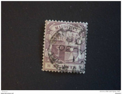 Mauritius Maurice 1895-97 Armoiries Wapenschild Bateau Boot Yv 88 O - Mauritius (...-1967)