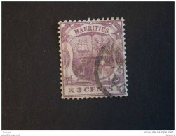 Mauritius Maurice 1895-97 Armoiries Wapenschild Bateau Boot Yv 88 O - Mauricio (...-1967)