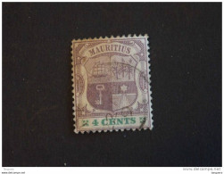 Mauritius Maurice 1895-97 Armoiries Wapenschild Bateau Boot Yv 89 O - Mauritius (...-1967)