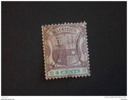 Mauritius Maurice 1895-97 Armoiries Wapenschild Bateau Boot Yv 89 O - Maurice (...-1967)