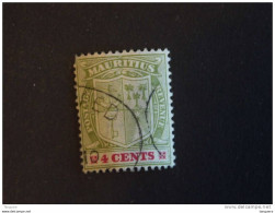 Mauritius Maurice 1909-10 Armoiries Wapenschild Bateau Boot Yv 134 O - Mauricio (...-1967)