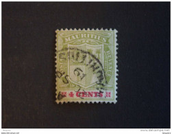 Mauritius Maurice 1909-10 Armoiries Wapenschild Bateau Boot Yv 134 O - Mauricio (...-1967)