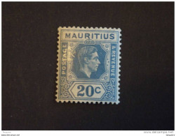 Mauritius Maurice 1938 George VI Yv 207 MH * - Mauritius (...-1967)