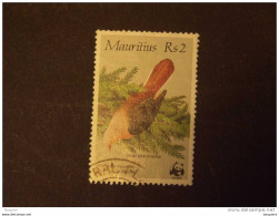 Mauritius Maurice 1985 WWF Pigeon Rose Des Mares Duif Columba Mayeri Yv 632 O - Palomas, Tórtolas