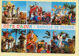 Carnaval : Carnaval De NICE – Bataille De Fleurs / Multivues (animée) (voir Scan Recto/verso) - Karneval - Fasching