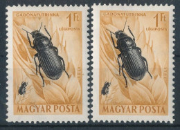 1954. Insects - L - Misprint - Variétés Et Curiosités