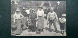 91 , Verrières Le Buisson , Le Retour Des Champs En 1912......beau Plan - Verrieres Le Buisson