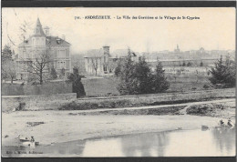 42 ANDREZIEUX - La Villa Des Gravières Et Village De St Cyprien - Andrézieux-Bouthéon