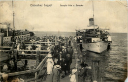 Ostseebad Zoppot - Dampfer Hela Und Benecke - Danzig