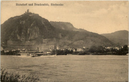 Rhöndorf Und Drachenfels, Rheinseite - Bad Honnef