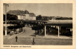 Ostseebad Zoppot - Kurgarten - Danzig