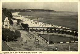 Ostseebad Zoppot - Blick Auf Die Bergumkränzte Bucht - Danzig