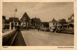 Ostseebad Zoppot - Seesteg Mit Kurhaus - Danzig