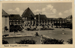 Ostseebad Zoppot - Kurgarten Und Kurhaus - Danzig