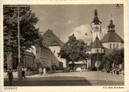 Zoppot - Vor Dem Kurhaus - Danzig