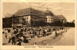 Zoppot - Strand Mit Kasinohotel - Danzig