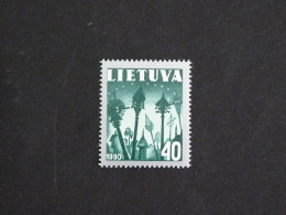 LITUANIE LIETUVA YT 406 ** MNH - SYMBOLES NATIONAUX / OBJETS DE PROCESSIONS - Lituania