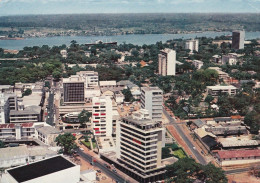 Côte D'Ivoire--ABIDJAN--1967- Vue Aérienne ....beau Timbre Au Verso...cachet " Achetez  Timbre Antituberculeux" - Côte-d'Ivoire