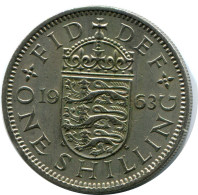 SHILLING 1963 UK GBAN BRETAÑA GREAT BRITAIN Moneda #AY986.E.A - I. 1 Shilling