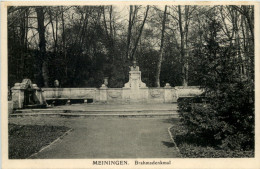 Meiningen, Brahmsdenkmal - Meiningen