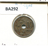10 CENTIMES 1927 Französisch Text BELGIEN BELGIUM Münze #BA292.D.A - 10 Cents