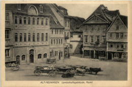 Alt-Meiningen, Landschaftsgebäude, Markt - Meiningen