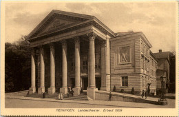 Meiningen, Landestheater Erbaut 1909 - Meiningen