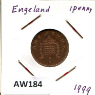 PENNY 1999 UK GBAN BRETAÑA GREAT BRITAIN Moneda #AW184.E.A - 1 Penny & 1 New Penny