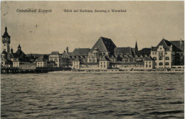 Ostseebad Zoppot - Blick Auf Kurhaus Seesteg Und Warmbad - Danzig