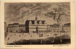 Wittenberg, Ansicht Des Marktes Um 1820 - Wittenberg